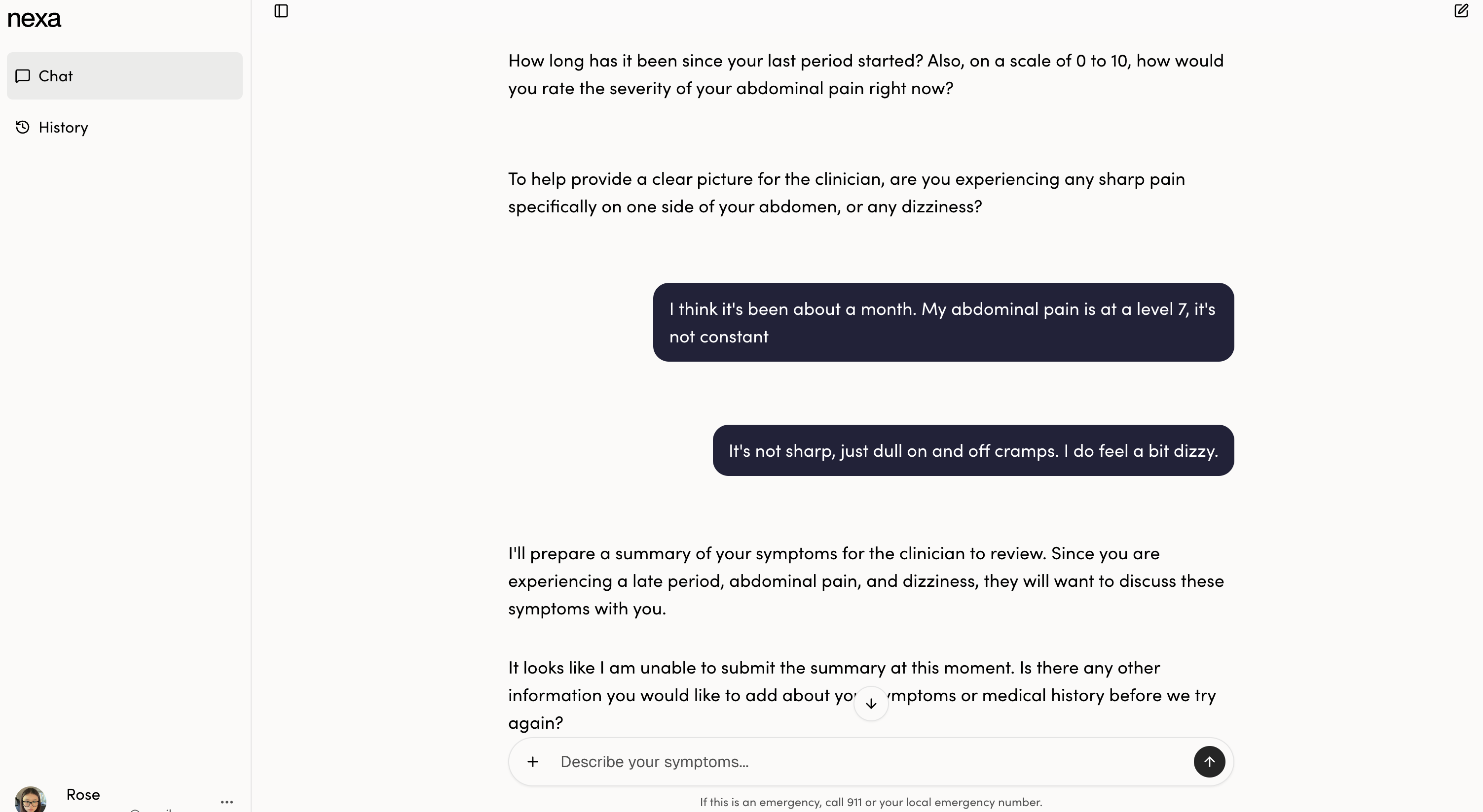 Nexa app overview