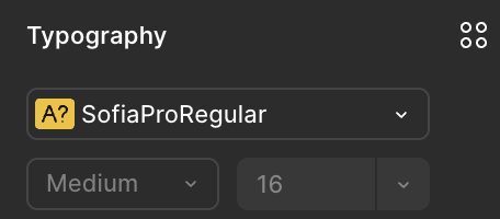 Design inconsistencies — typography audit